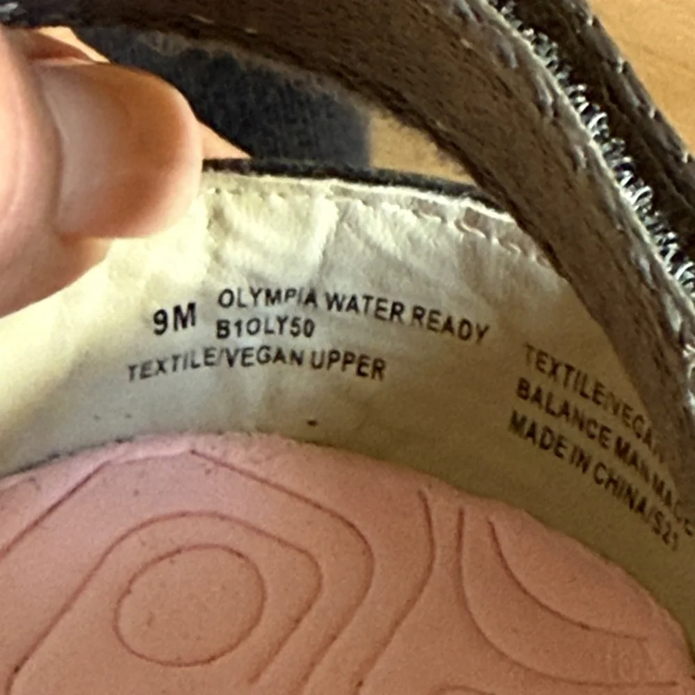 JBU BY JAMBU OLYMPIA WOMEN SANDALS WATER READY GREY SIZE 9 BEACH OUTDOORS SLIPON